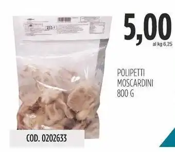 Carico Cash & Carry Polipetti moscardini offerta