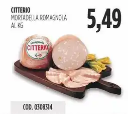 Carico Cash & Carry Citterio mortadella romagnola offerta