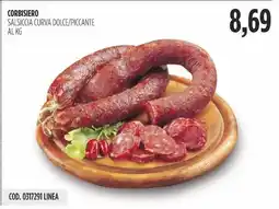 Carico Cash & Carry Corbisiero salsiccia curva dolce/piccante offerta