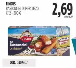 Carico Cash & Carry Findus bastoncini di merluzzo offerta