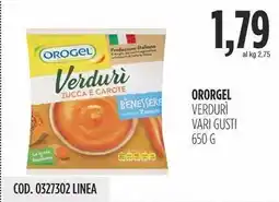 Carico Cash & Carry Ororgel verdurì offerta