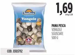Carico Cash & Carry Pana pesca vongole sgusciate offerta