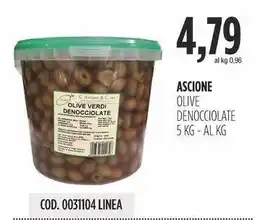 Carico Cash & Carry Ascione olive denocciolate offerta