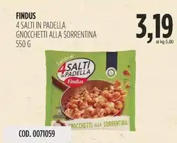 Carico Cash & Carry Findus 4 salti in padella gnocchetti alla sorrentina offerta