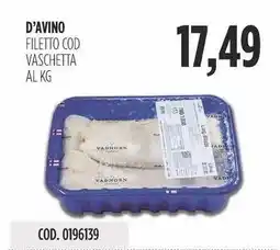Carico Cash & Carry D'avino filetto cod vaschetta offerta