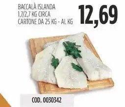 Carico Cash & Carry Baccalà islanda offerta