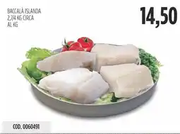 Carico Cash & Carry Baccalà islanda offerta