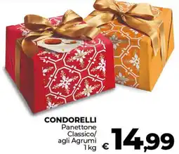 Ipercoop CONDORELLI Panettone Classico/ agli Agrumi offerta