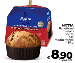 Ipercoop MOTTA Panettone salato ricetta alla mediterranea offerta