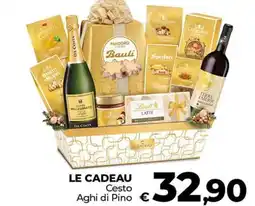Ipercoop LE CADEAU Cesto Aghi di Pino offerta