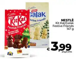 Ipercoop NESTLÈ Kit Kat/Galak Festive Friends offerta