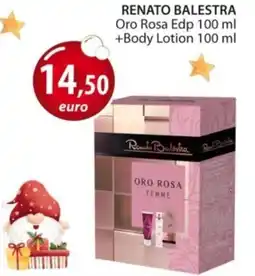 Acqua & Sapone RENATO BALESTRA Oro Rosa Edp + Body Lotion offerta