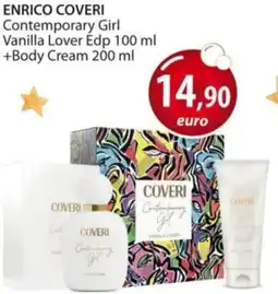 Acqua & Sapone ENRICO COVERI Contemporary Girl Vanilla Lover Edp + Body Cream offerta