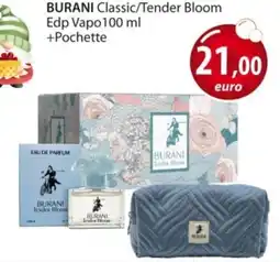 Acqua & Sapone BURANI Classic/Tender Bloom Edp Vapo + Pochette offerta