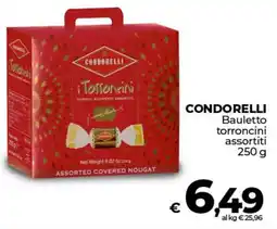 Ipercoop CONDORELLI Bauletto torroncini offerta