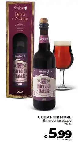 Ipercoop COOP FIOR FIORE Birra con astuccio offerta