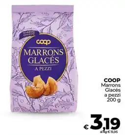 Ipercoop COOP Marrons Glacés a pezzi offerta