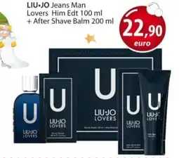 Acqua & Sapone LIU-JO Jeans Man Lovers Him Edt + After Shave Balm offerta