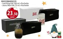 Acqua & Sapone ROCCOBAROCCO Last King Edt + Pochette, Jeans Man Edt + Pochette offerta