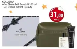 Acqua & Sapone COLLISTAR After Shave Pelli Sensibili + Gel Doccia + Beauty offerta