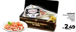 Ipercoop GARDANI Prosciutto Crudo di Parma Confezione Regalo offerta
