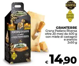 Ipercoop GRANTERRE Grana Padano Riversa offerta