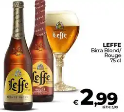 Ipercoop LEFFE Birra Blond/ Rouge offerta