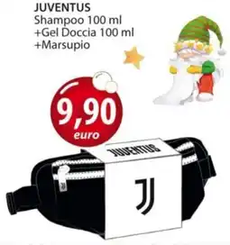 Acqua & Sapone JUVENTUS Shampoo + Gel Doccia + Marsupio offerta