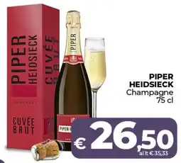 Ipercoop PIPER HEIDSIECK Champagne offerta