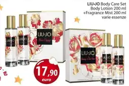 Acqua & Sapone LIU-JO Body Care Set Body Lotion + Fragrance Mist offerta