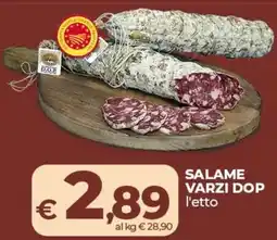 Ipercoop Salame varzi dop offerta