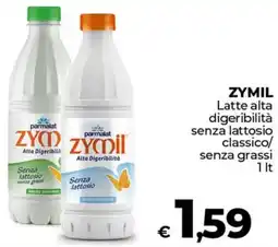 Ipercoop ZYMIL Latte alta digeribilità senza lattosio classico/ senza grassi offerta