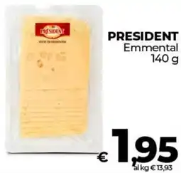 Ipercoop PRESIDENT Emmental offerta