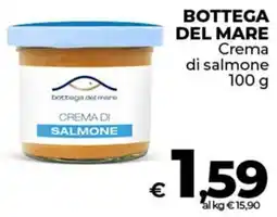 Ipercoop BOTTEGA DEL MARE Crema di salmone offerta