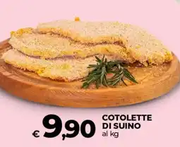 Ipercoop Cotolette di suino offerta