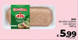 Ipercoop ΑΙΑ BonRoll ripieno con spinaci offerta