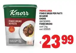 Metro Fondi e brodi per piatti di carne knorr fondo bruno offerta