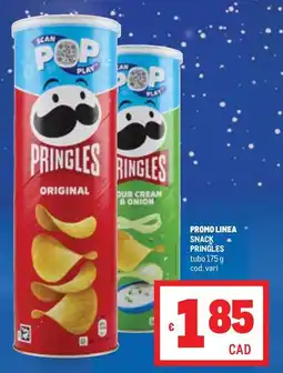 Metro Snack pringles tubo offerta