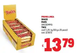 Metro Snack mars twix offerta