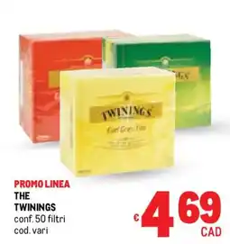 Metro The twinings offerta