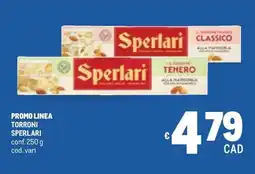 Metro Torroni SPERLARI offerta