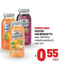 Metro Succosi SAN BENEDETTO offerta