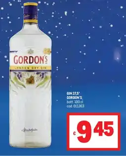 Metro Gin 37,5° GORDON'S offerta