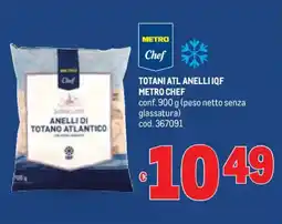 Metro Totani atl anelli iqf METRO CHEF offerta