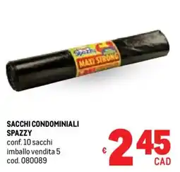 Metro Sacchi condominiali SPAZZY offerta