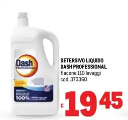 Metro Detersivo liquido dash professional flacone offerta