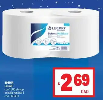 Metro Bobina LUCART offerta