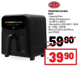 Metro Friggitrice ad aria R.G.V. offerta