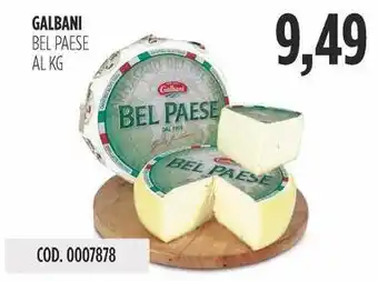Carico Cash & Carry Galbani bel paese offerta