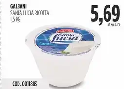 Carico Cash & Carry Galbani santa lucia ricotta offerta